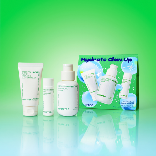 繽紛小島聖誕系列 - 綠茶籽透明質酸注水精華套裝(價值$347)