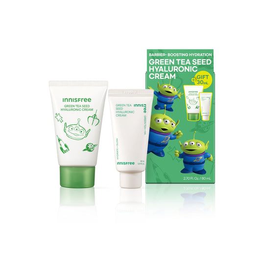 Toy Story限量版 綠茶籽透明質酸水光面霜套裝(價值$336)