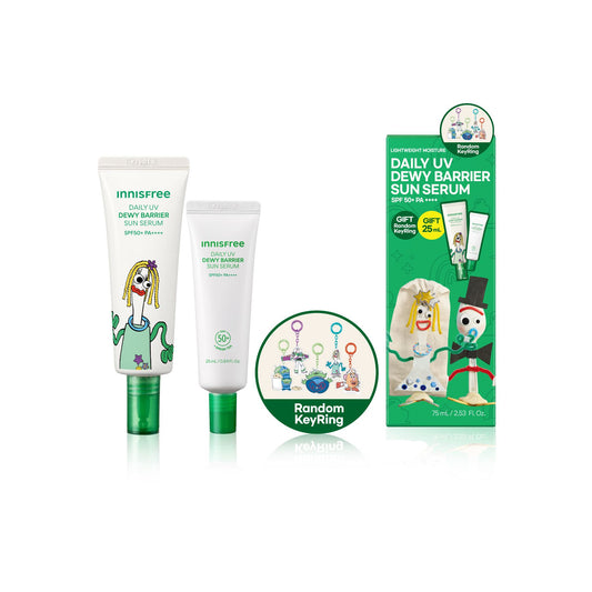 Toy Story限量版 綠茶透明質酸水潤防曬精華SPF50+ PA++++ 套裝(價值$203)
