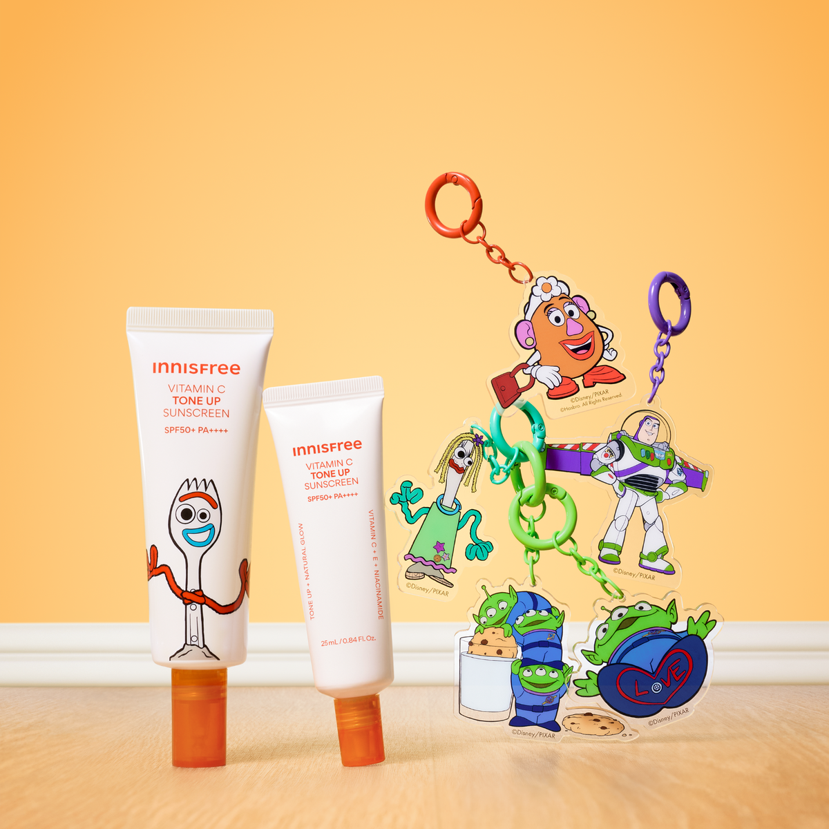 Toy Story限量版 維他命C亮白潤色防曬霜 SPF50+ PA++++ 50ml 套裝(價值$270)