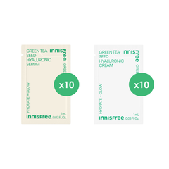 [贈品] 綠茶籽保濕精華及面霜體驗裝(價值$108)
