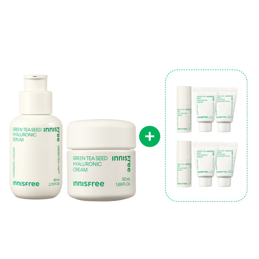 Green Tea Seed Hyaluronic Serum and Cream Set (Value$655)