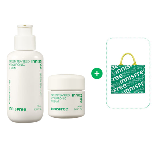 Green Tea Seed Hyaluronic Serum with  Green Tea Seed Hyaluronic Cream special set (Value$760)