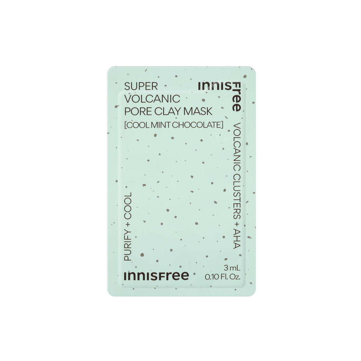 [贈品] 薄荷朱古力火山泥毛孔清潔面膜 3ml (價值$4)